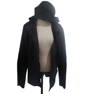 Champion Unisex Black Reflective Hooded Jacket XXL